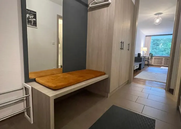 Und Kliniknahes Apartment, Balkon, Wifi, Blick Ins Gruene 프리엔암치엠시